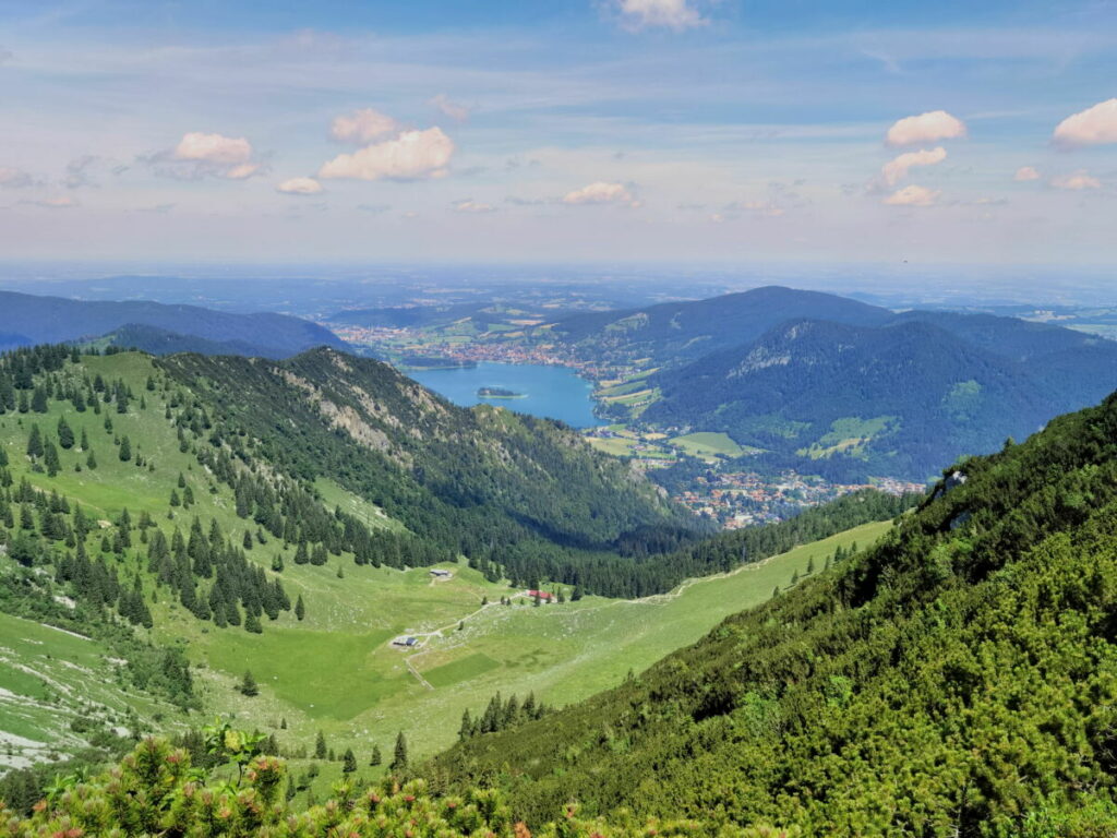 Brecherspitze Rundwanderung - von Neuhaus am Schliersee über die Ankel Alm