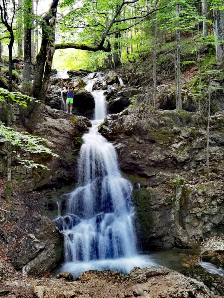 Spitzingsee Wasserfälle - bekannt als Josefsthaler Wasserfälle