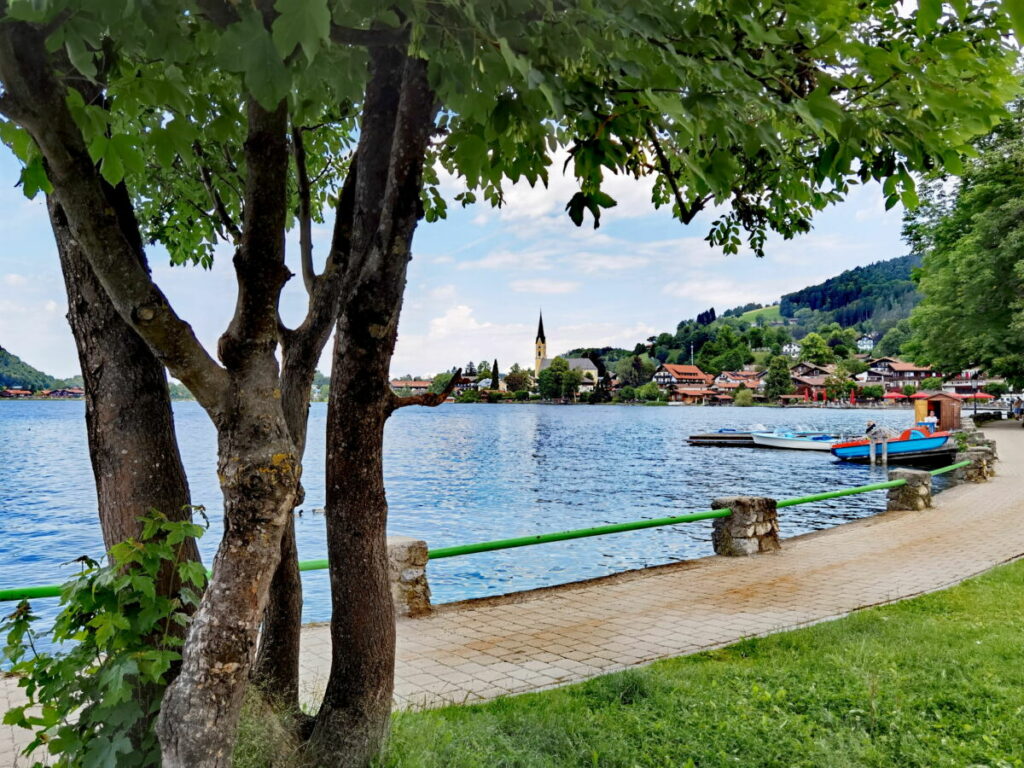 Blick auf den Ort Schliersee